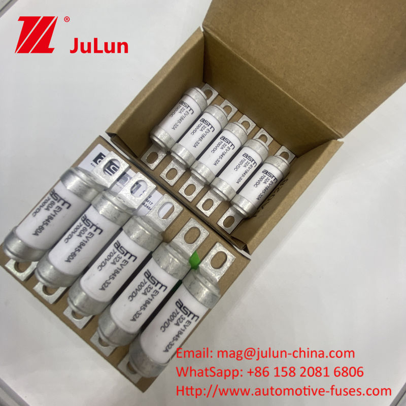 EV1845 20A 700VDC Свинцовый предохранитель 5-150A для электрического транспортного средства / HEV