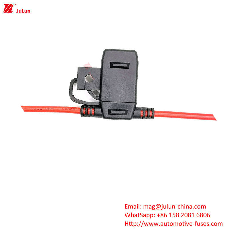 ANS / MIDI 32V Premium Fuse Holder с пластиковой / нейлоновой оболочкой для защиты электромобилей