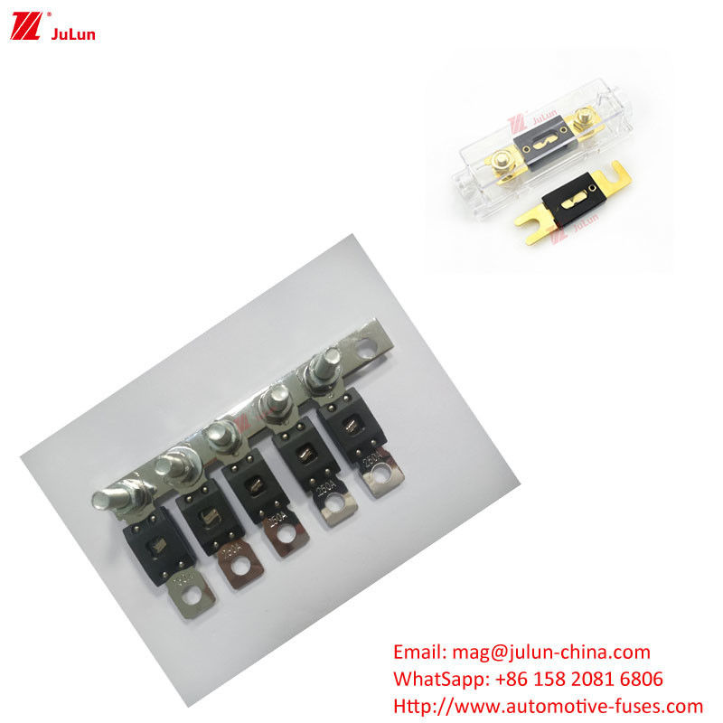 ANS / MIDI Premium Auto Fuse / Fuse Holder Номинальное напряжение 32V Номинальный ток 250A Для защиты электрических транспортных средств / автобусов