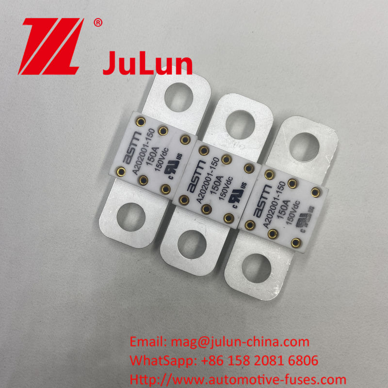 ASTM A202001 100A 150VDC Керамические автомобильные предохранители для защиты от короткого замыкания в автомобильных зарядных устройствах и другие спецификации