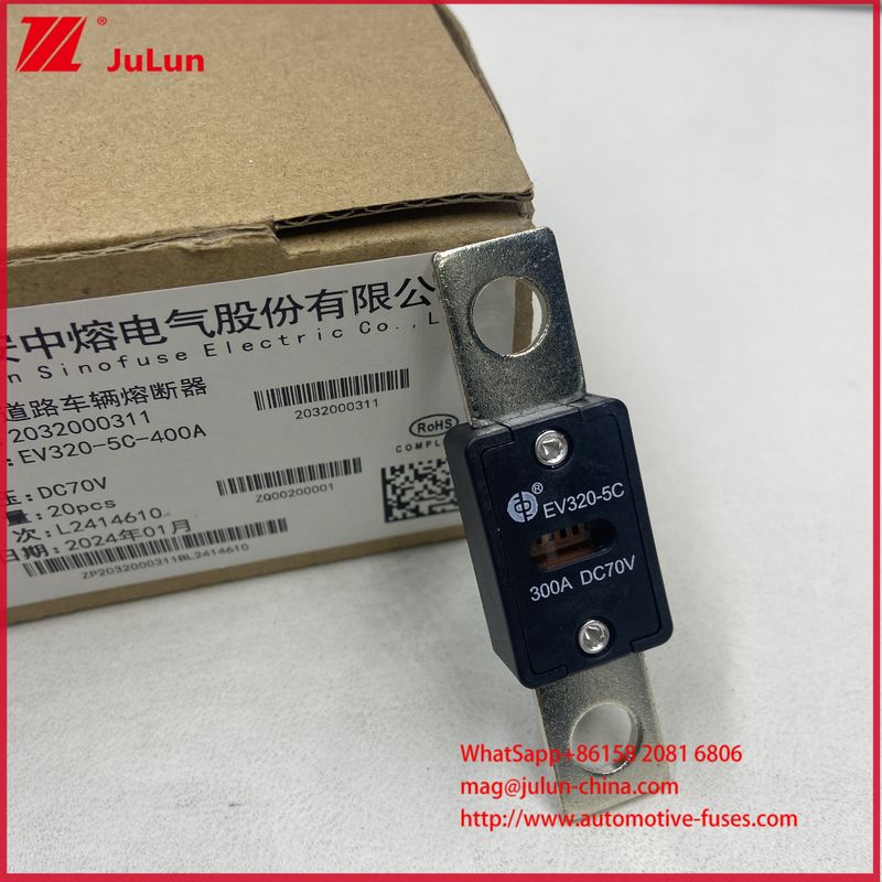 EV320-5C 5X 300A 125A DC70V Электромобильные предохранители для применений и решений в области электроэнергии в Европе Территория продаж