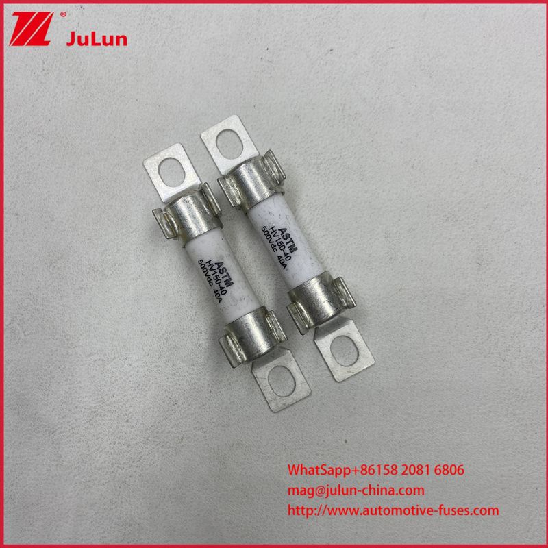 Электромобиль для хранения энергии Свинцовый предохранитель керамический EV HV150 15A BP30A DC500V предохранитель для электромобилей