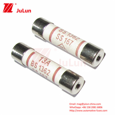 Мощность BS1362 B6*25mm Керамические транспортные предохранители для электрического тока 3A 5A 7A 10A 13A 20A