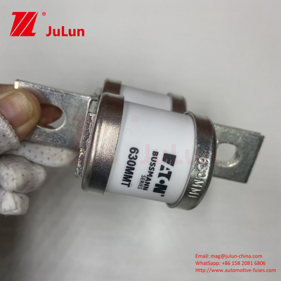 MUSSMANN 690V 630A Керамические медные автомобильные предохранители 630MMT Twin Flat Plate Bolt Type Fuse для защиты транспортного средства