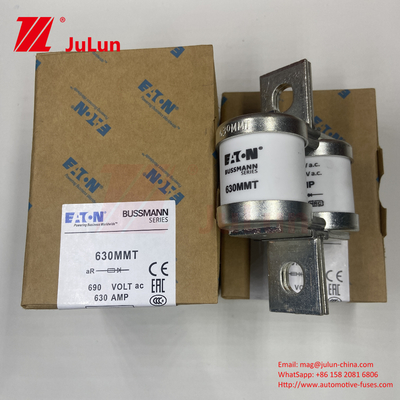 BUSSMANN 630MMT 690V 630A Керамические медные двойные плоские пластины тип болта Автомобильные предохранители от BUSSMANN