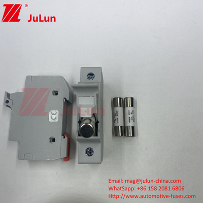 1000VDC 32A солнечный предохранитель с предохранителями для фотоэлектрических инверторов RT18-32 15A 20A 32A предохранитель с светодиодным индикатором для солнечных П
