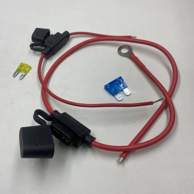 Корабли Автомобильный предохранитель с проводом, малый/средний 5A 10A 15A 30A 40A предохранитель