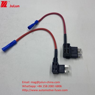 F3A 5A 10A 15A Кран предохранителя 16AWG Автомобиль Добавьте схему ACU Клинка предохранителя адаптера с держателем предохранителя для автомобилей Грузовики