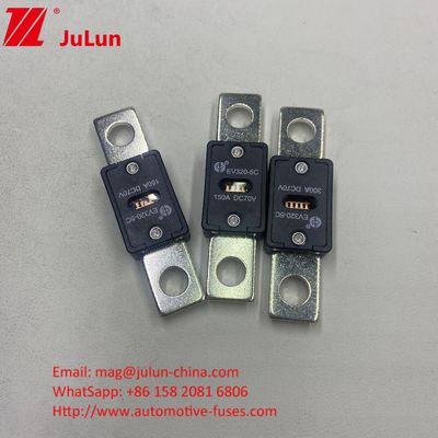 150A 70VDC EV320-5X Керамические автомобильные предохранители Кварцевый песок Электрические характеристики 1.0В 4 часах 3.0В 10 секунд Максимально