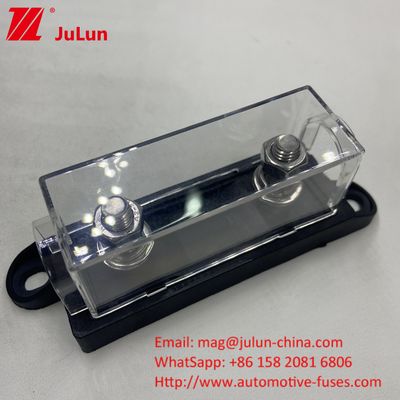 40A 50A 60A 70A 80A 100A 200A 250A 300A 400A 500A ANM Mega Bolt-Down Auto Fuse Holder Block с прозрачной изоляционной крышкой