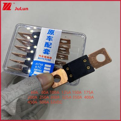 400A 32V Mega Fuse Bolt Down Auto Fuse Audio Holder 0298040.ZX Автомобильный предохранитель 60A 80A 100A 125A 150A 200A 250A 300A 400A 450A 500A Терминал типа 32VDC