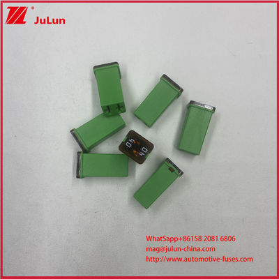 40A Зеленый JCASE 0495040 Автомобильный автомобиль Морской RV Блейд Фиузы PEC При 32VDC