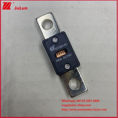 100A DC70V Современный предохранитель для электромобилей EV320-5C 5X 150A 300A DC70V Быстрая зарядка с керамическим корпусом и максимальной отключающей способностью 6 кА