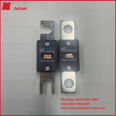 EV320-5C 5X 400A DC70V Предохранитель для аккумуляторных дорожных транспортных средств, номинальный ток 500A для электромобилей